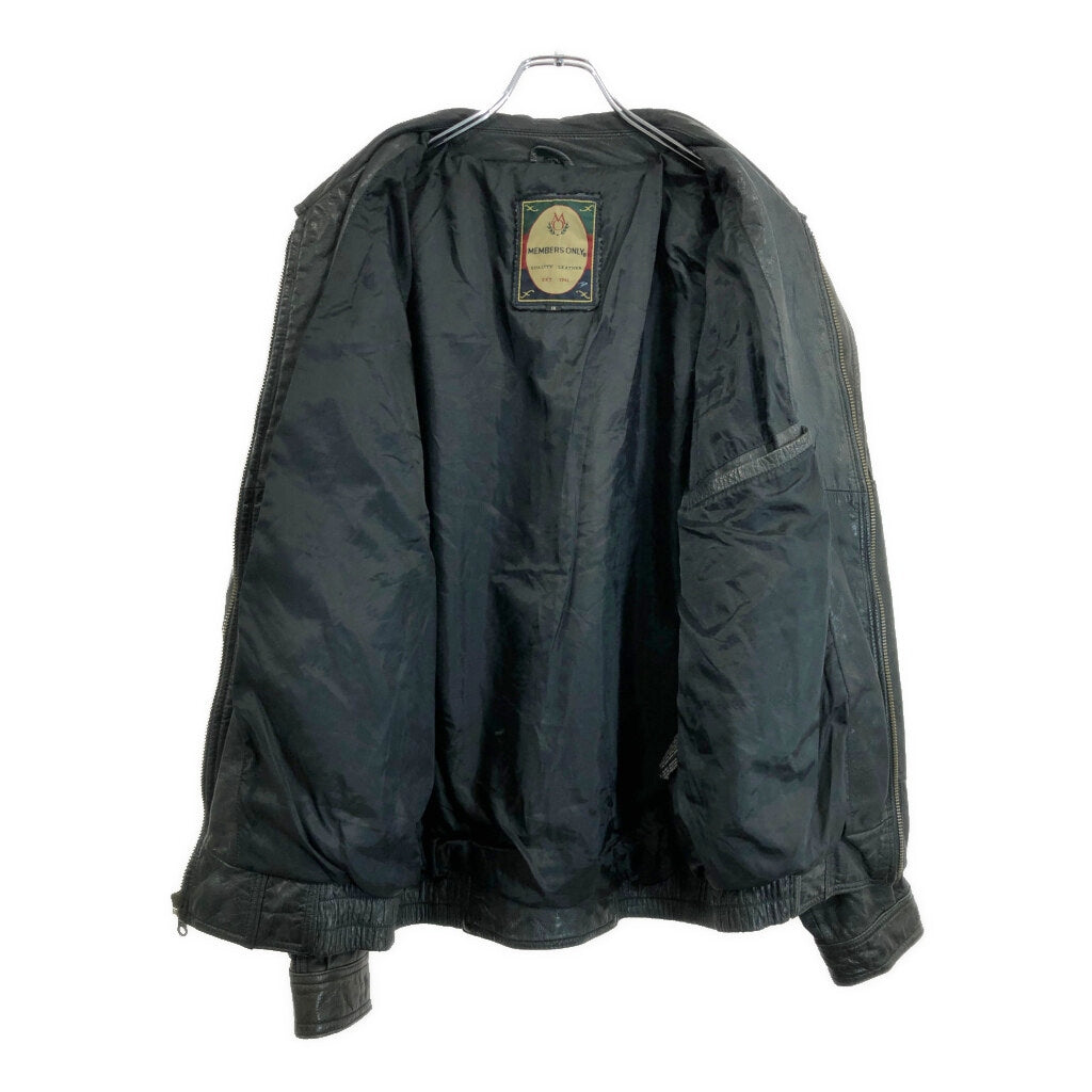 メンバーズオンリー Leather Jacket