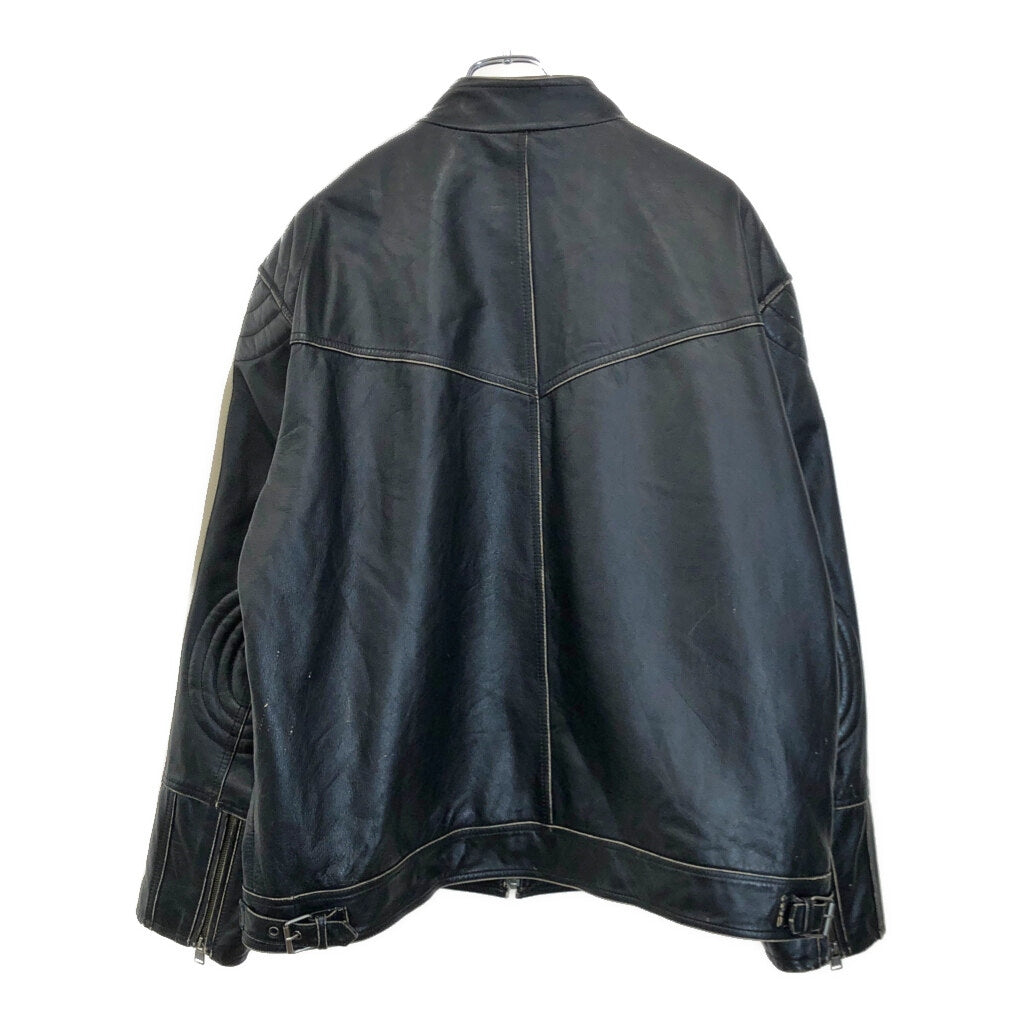 ROUNDTREE＆YORKE Single Riders Leather Jacket