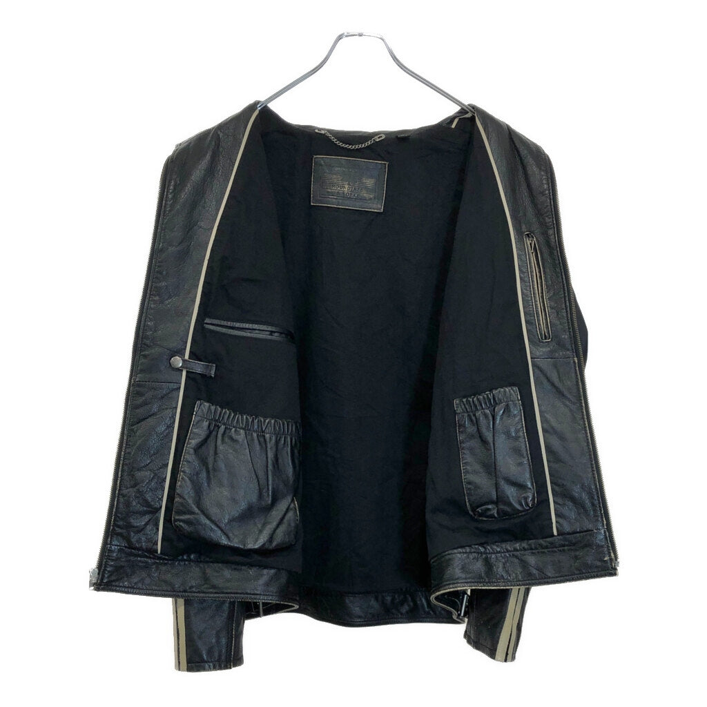 ROUNDTREE＆YORKE Single Riders Leather Jacket
