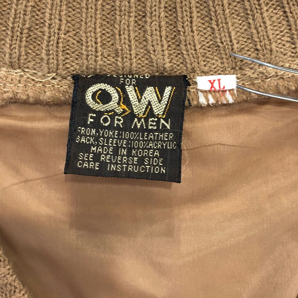 QW FOR MEN V-Neck Sweater