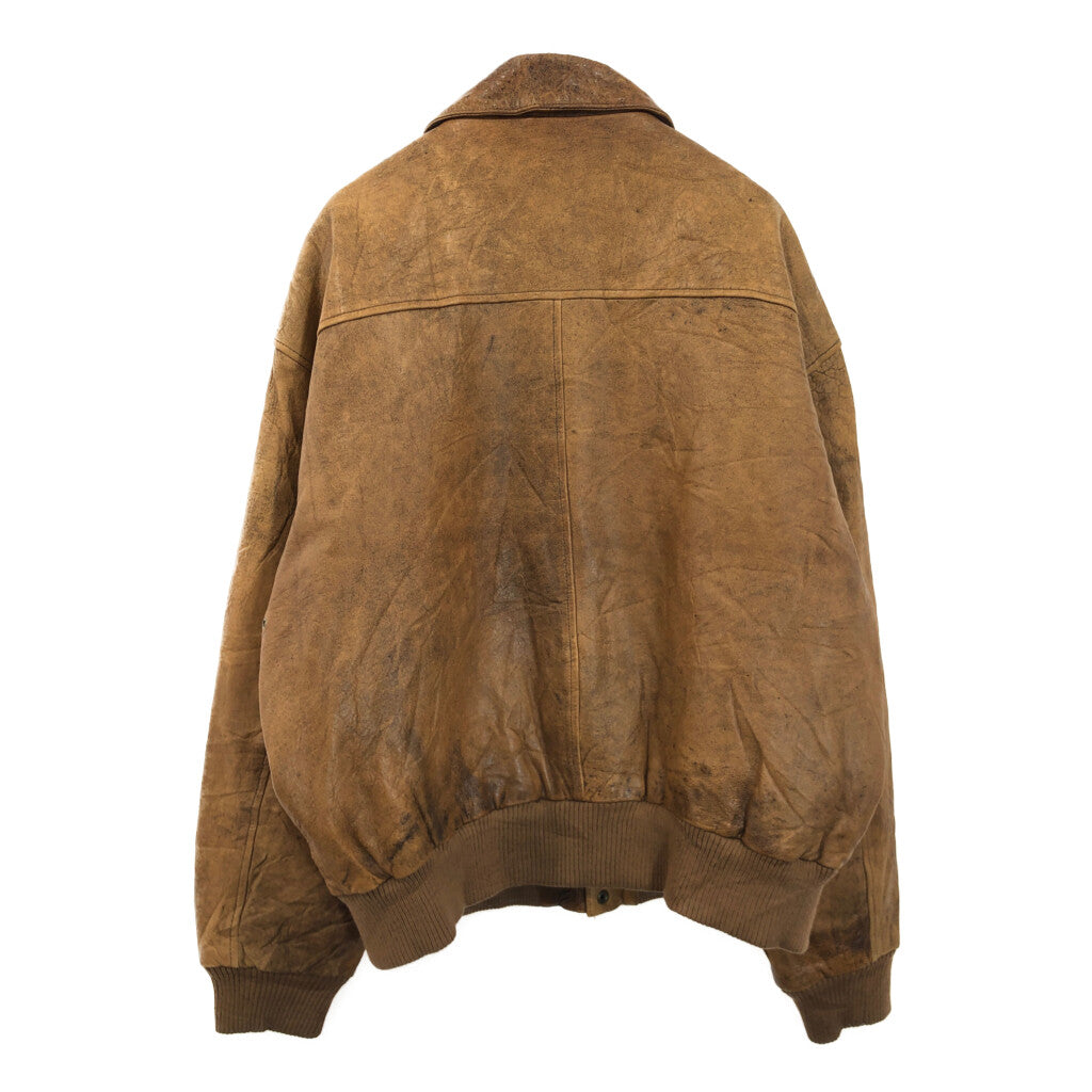 ADVENTURE BOUND BY WILSON A-2 Flight Military Jacket