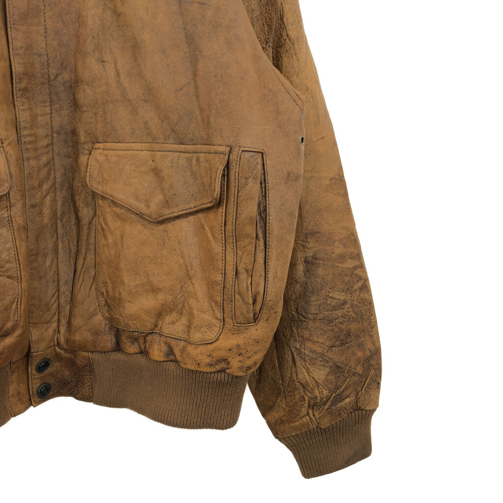 ADVENTURE BOUND BY WILSON A-2 Flight Military Jacket