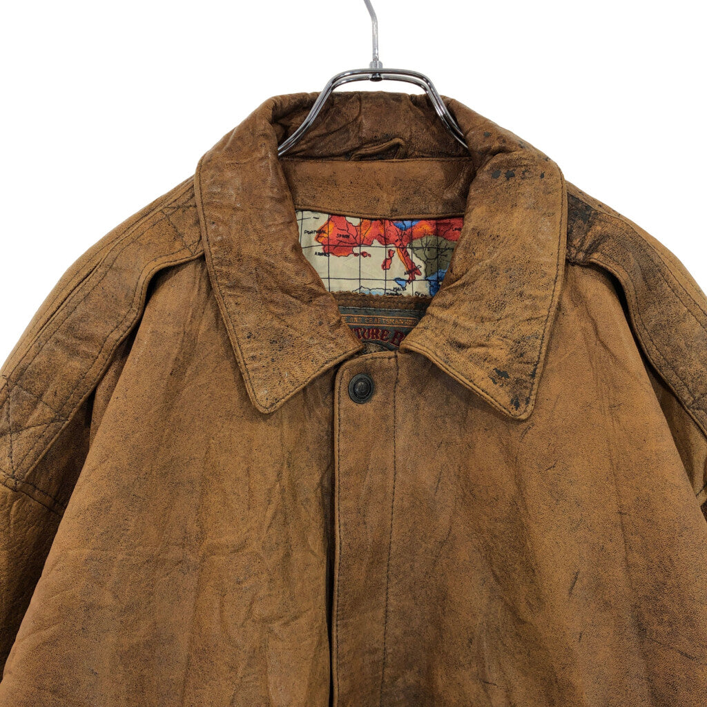 ADVENTURE BOUND BY WILSON A-2 Flight Military Jacket