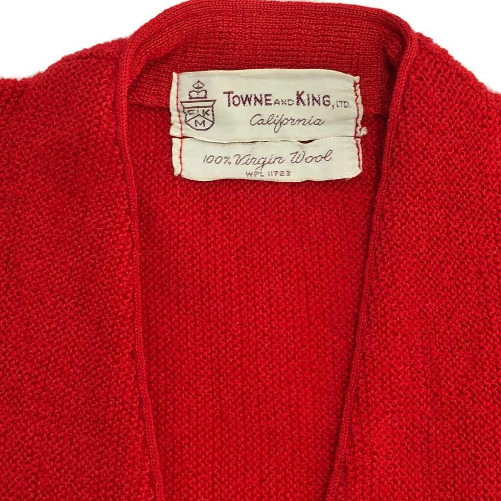 60s TOWNE AND KING Cardigan