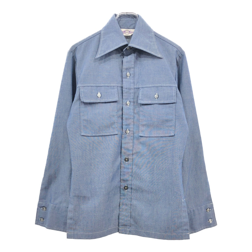70s Levi's Panatela Denim Chambray Shirt