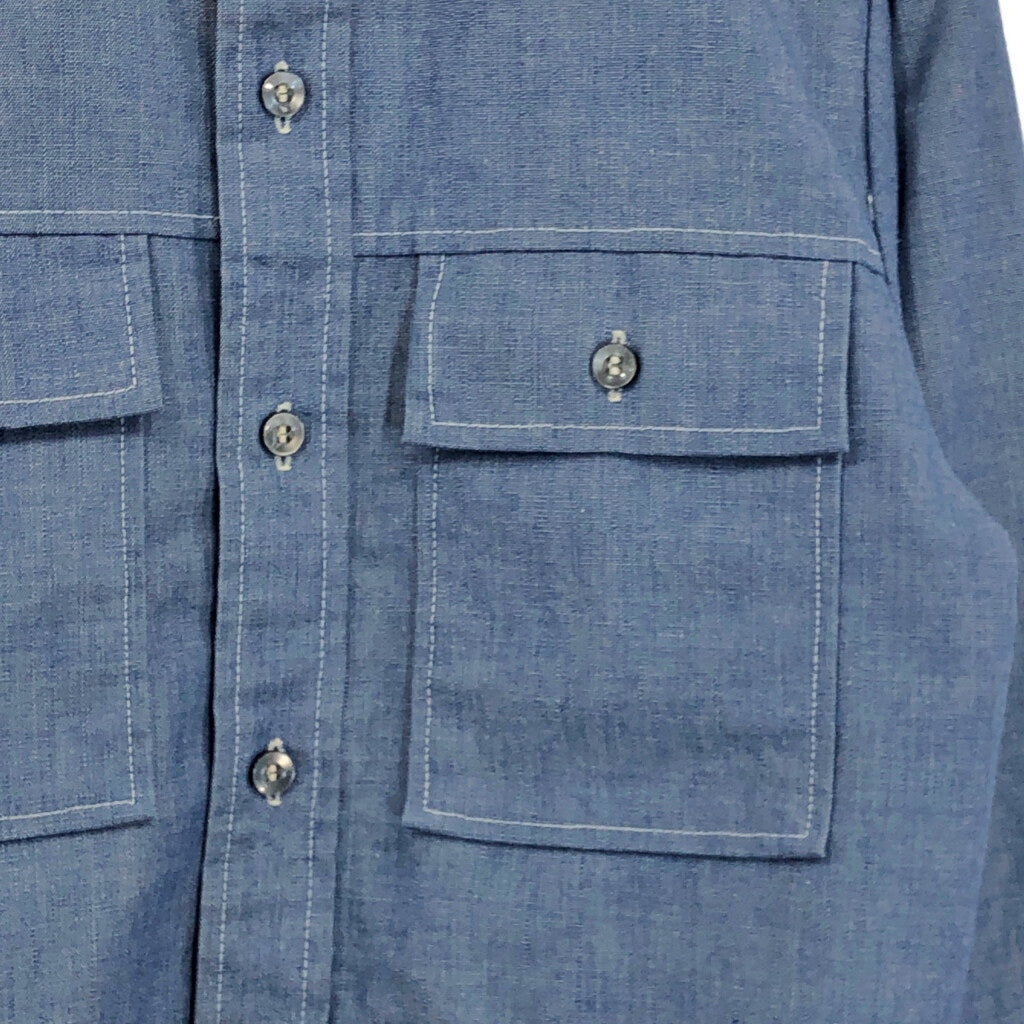 70s Levi's Panatela Denim Chambray Shirt