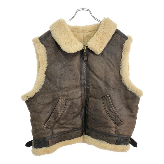90s AVIREX Leather Vest
