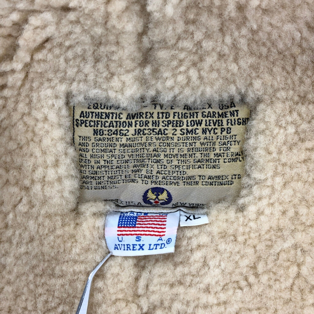 90s AVIREX Leather Vest