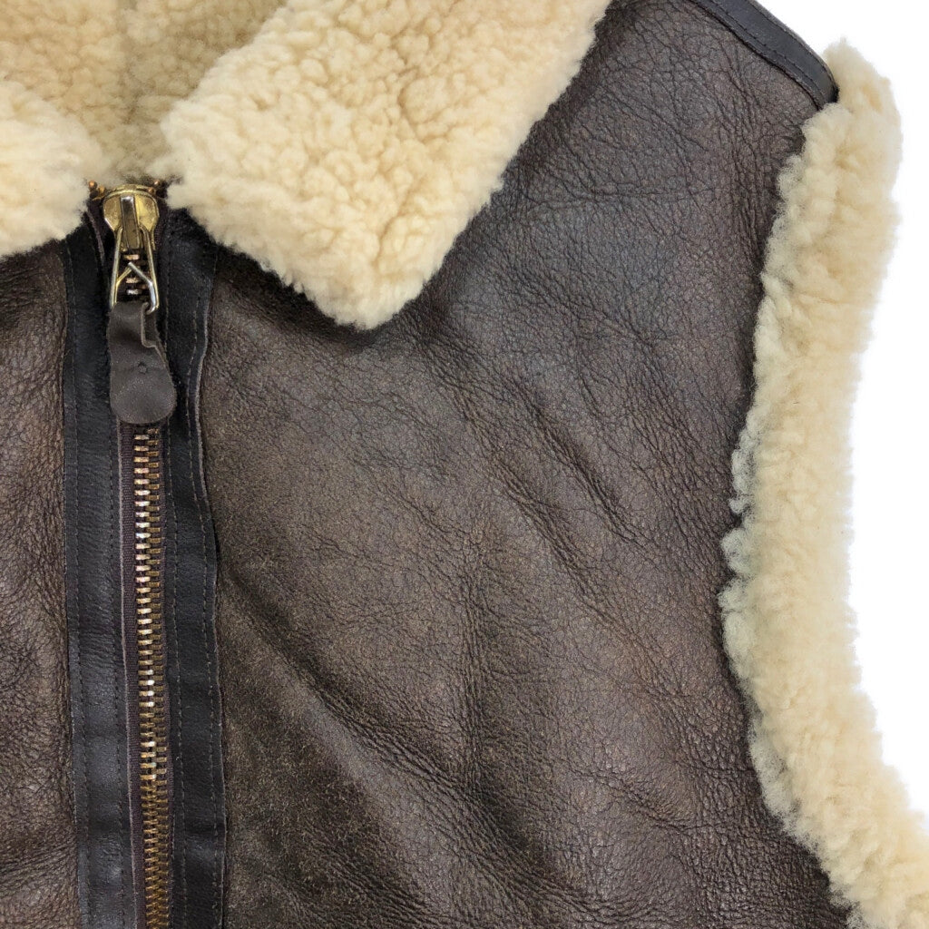 90s AVIREX Leather Vest