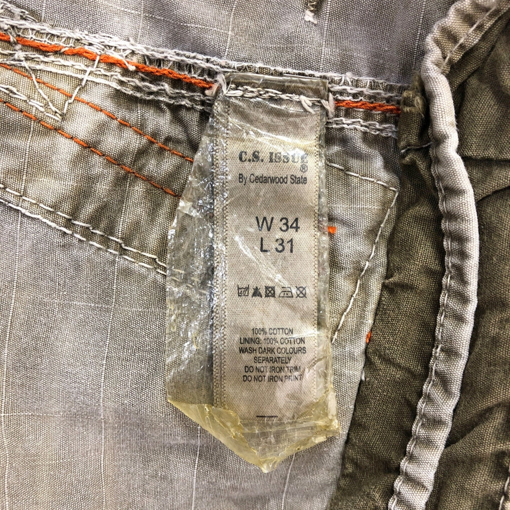 C.S. ISSUE by CEDER WOOD Cargo Pants