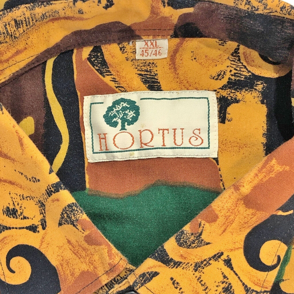 HORTUS Patterned Shirt