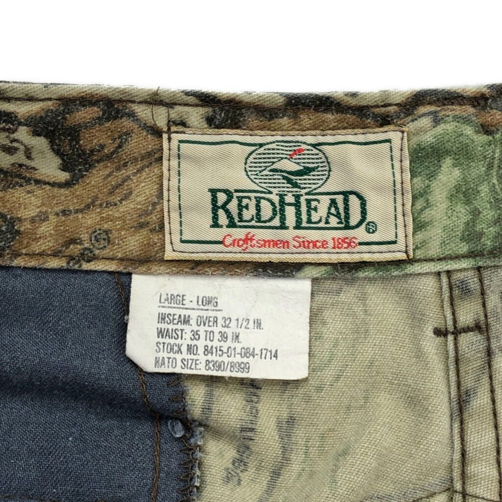 90s RED HEAD Cargo Pants