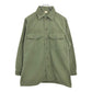 60s U.S. ARMY OG-107 Cotton Sateen Shirt Military Shirt