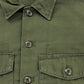 60s U.S. ARMY OG-107 Cotton Sateen Shirt Military Shirt