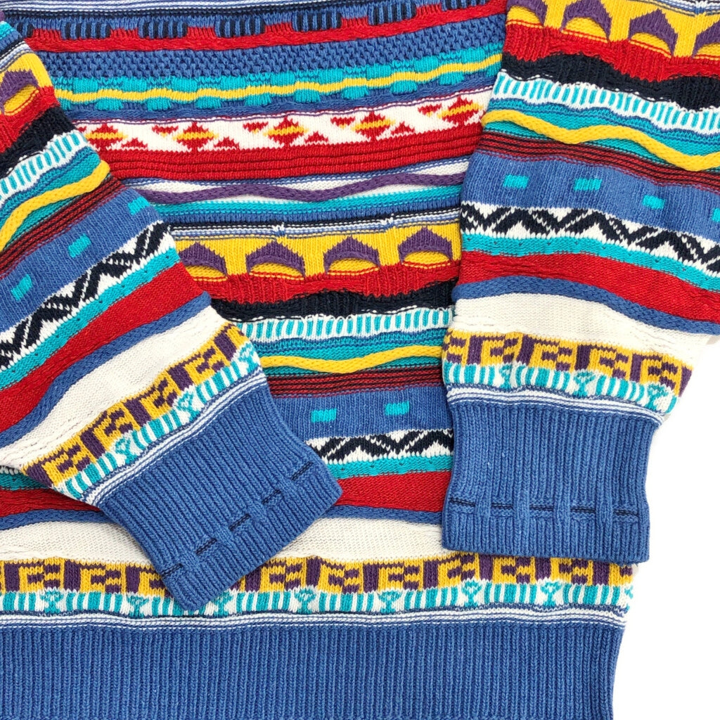 JOHN ASHFORD 3D Knit Sweater