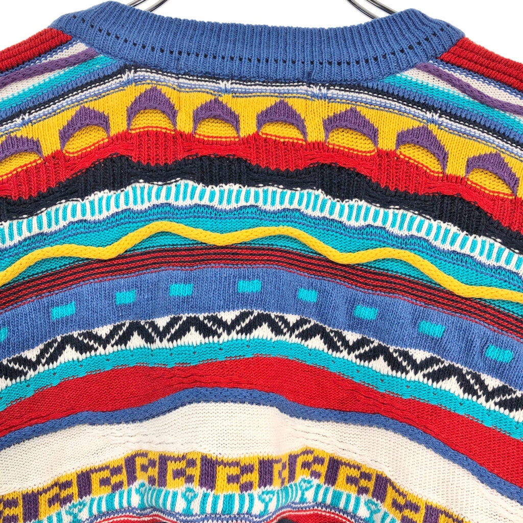 JOHN ASHFORD 3D Knit Sweater