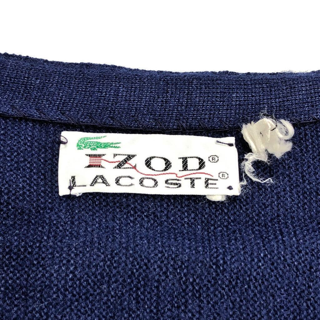 70s IZOD LACOSTE Plain Cardigan