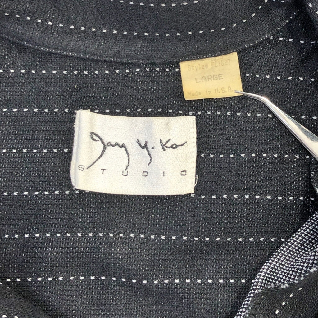 90s Jay Y Ko STUDIO Stripe Shirt