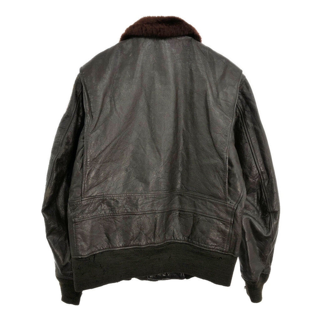 60s U.S. NAVY G-1 Flight Jacket Military Jacket