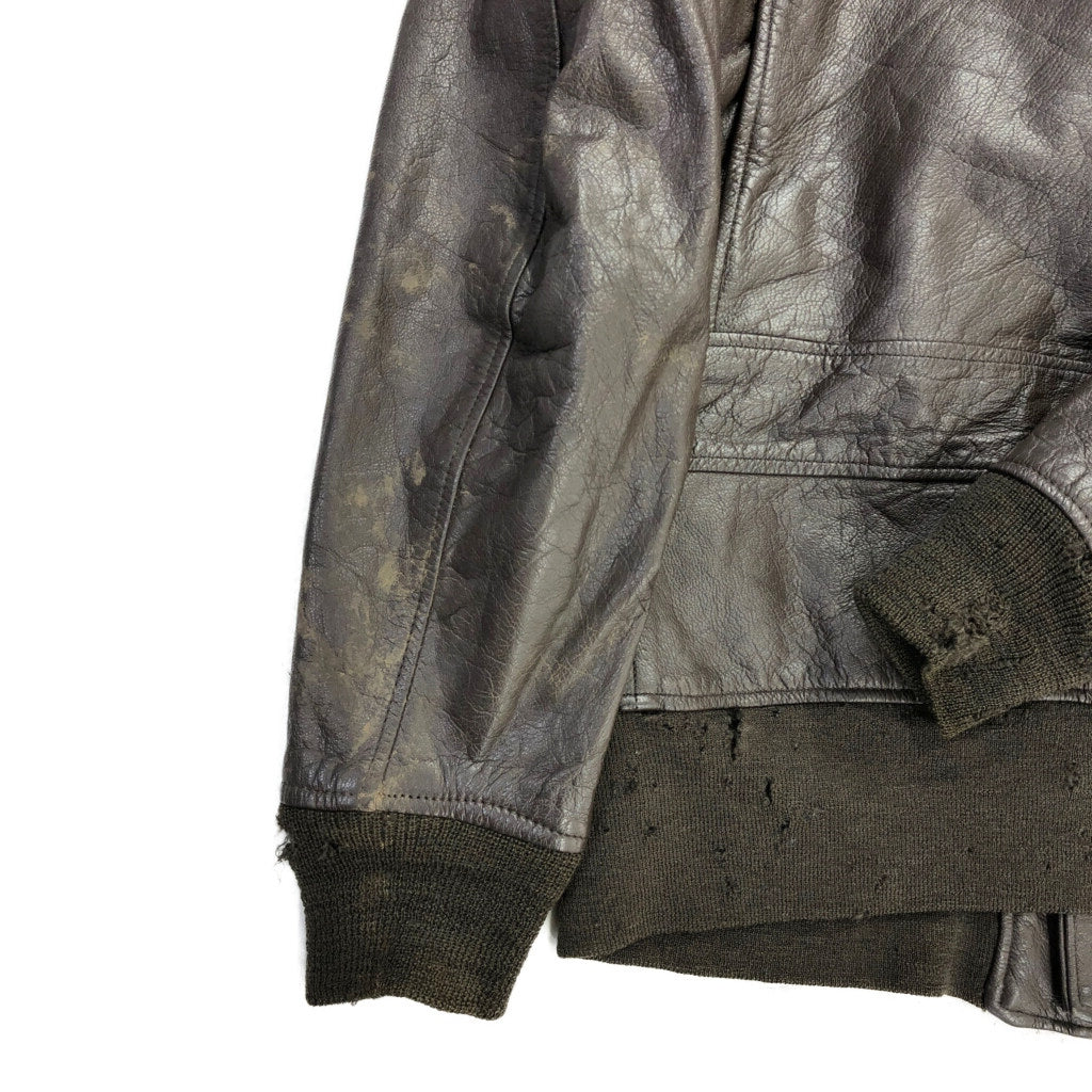 60s U.S. NAVY G-1 Flight Jacket Military Jacket