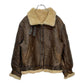 TYPE B-3 Mouton Leather Leather Jacket