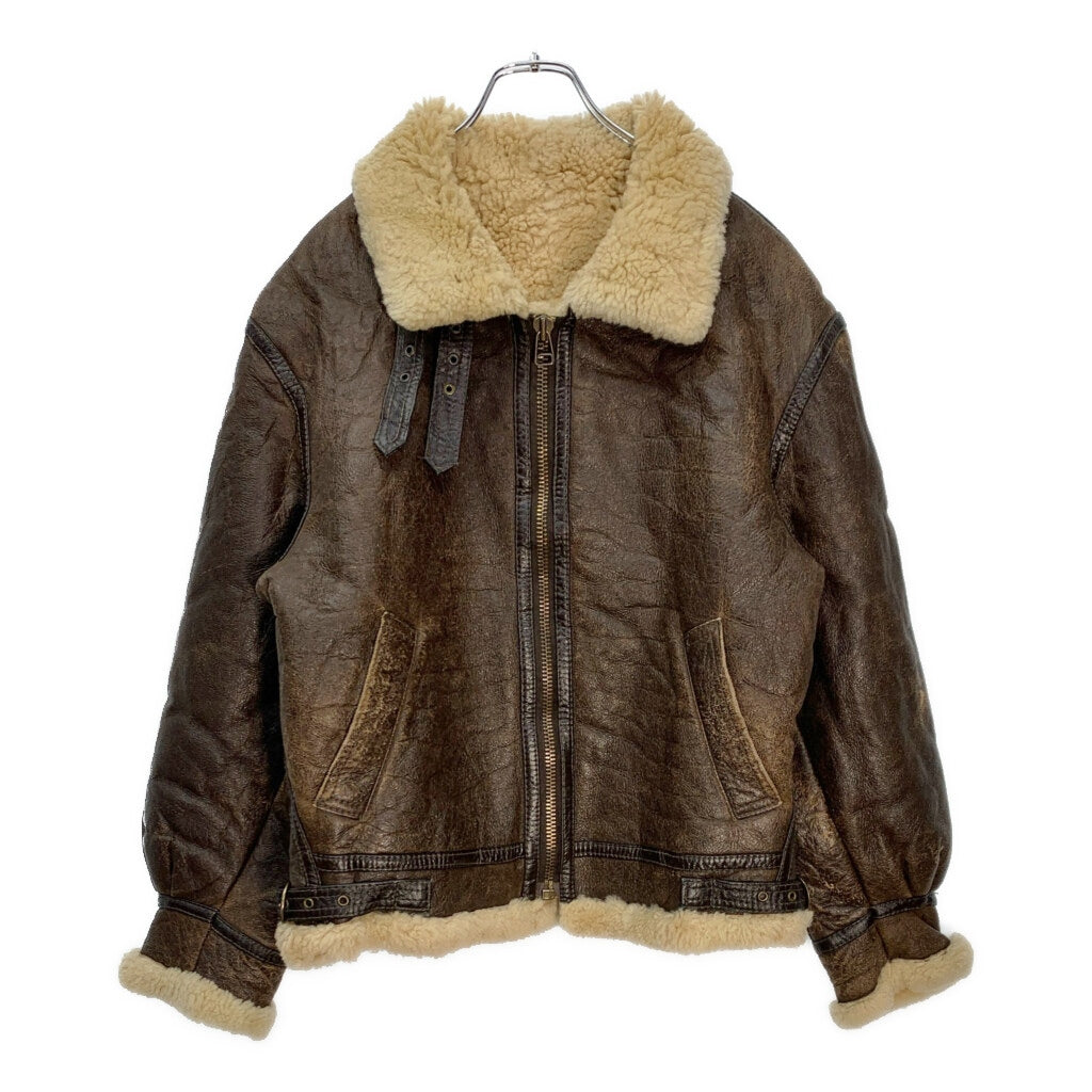 TYPE B-3 Mouton Leather Leather Jacket