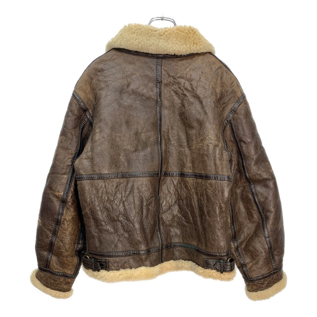 TYPE B-3 Mouton Leather Leather Jacket