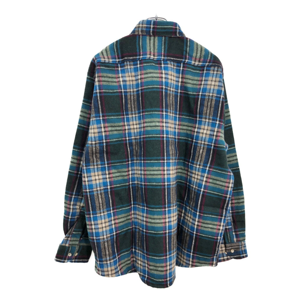 90s FIVE BROTHER Flannel Shirt