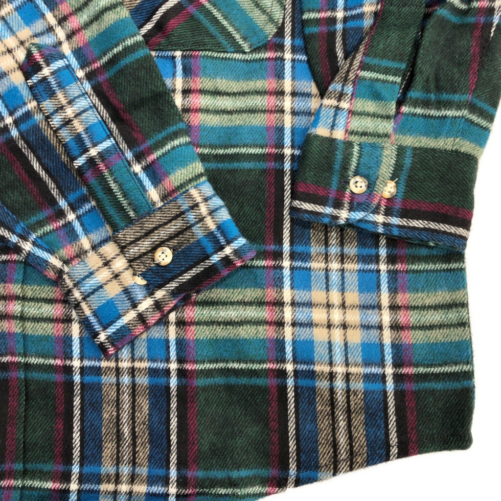90s FIVE BROTHER Flannel Shirt