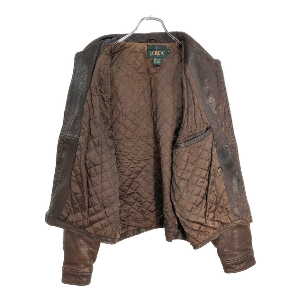 90s J.CREW Leather Jacket
