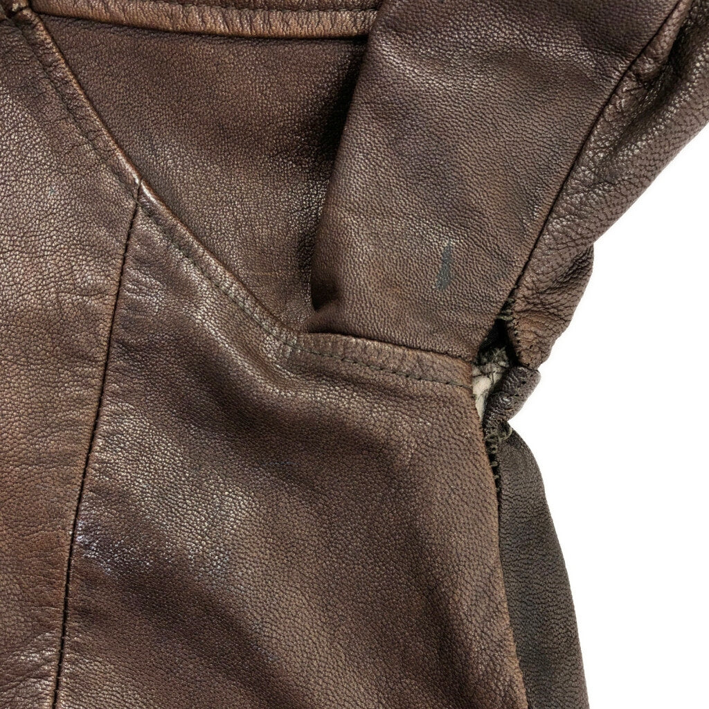 90s J.CREW Leather Jacket