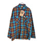 DEAD STOCK 90s FIVE BROTHER Heavy Flannel Shirt