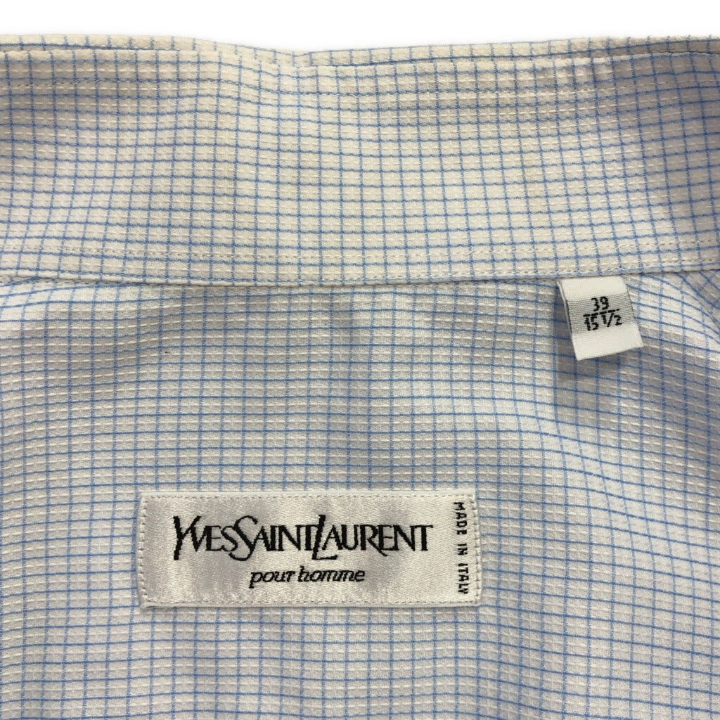 YVES SAINT LAURENT Check Shirt