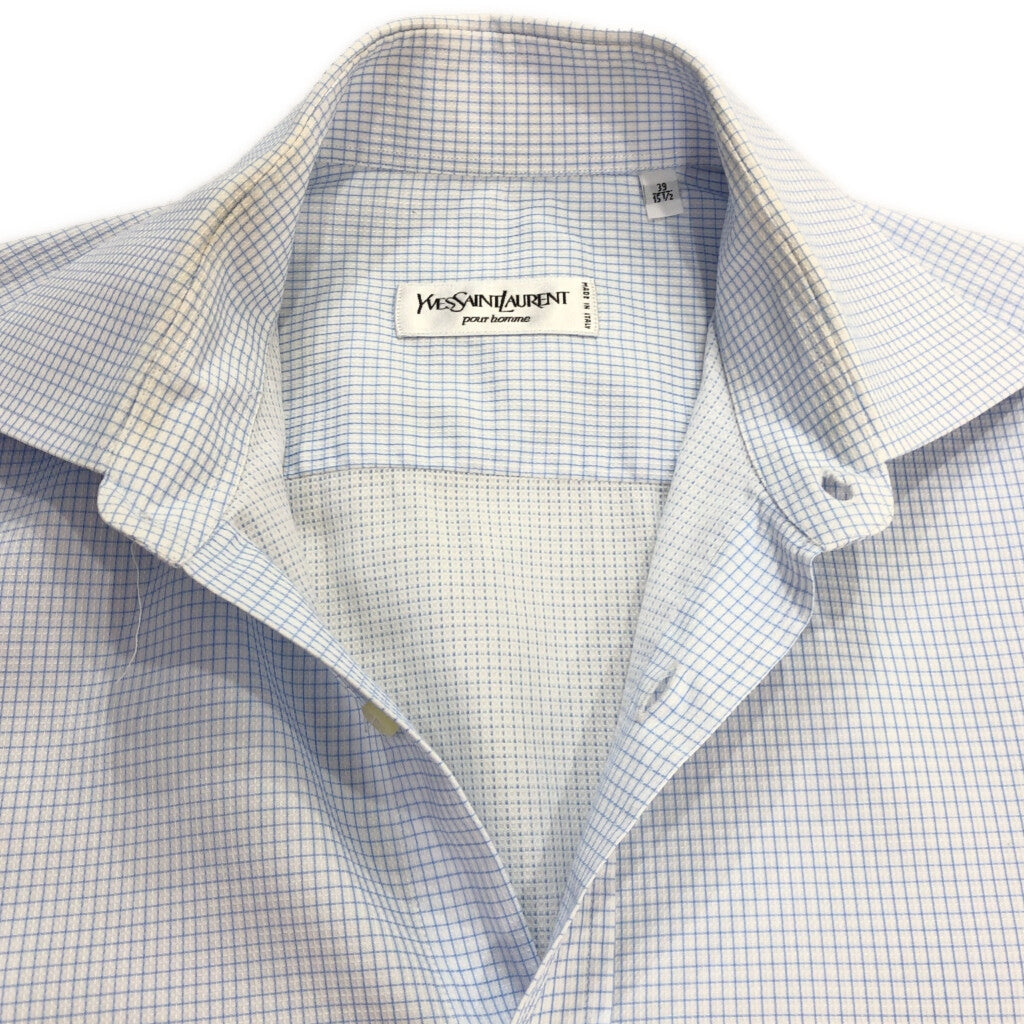 YVES SAINT LAURENT Check Shirt
