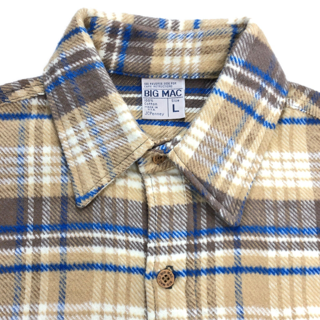 70s BIG MAC Flannel Shirt
