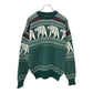 80s WOOLRICH Nordic Crewneck Sweater