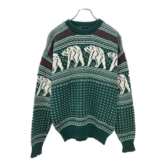 80s WOOLRICH Nordic Crewneck Sweater