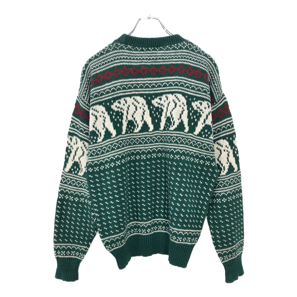 80s WOOLRICH Nordic Crewneck Sweater