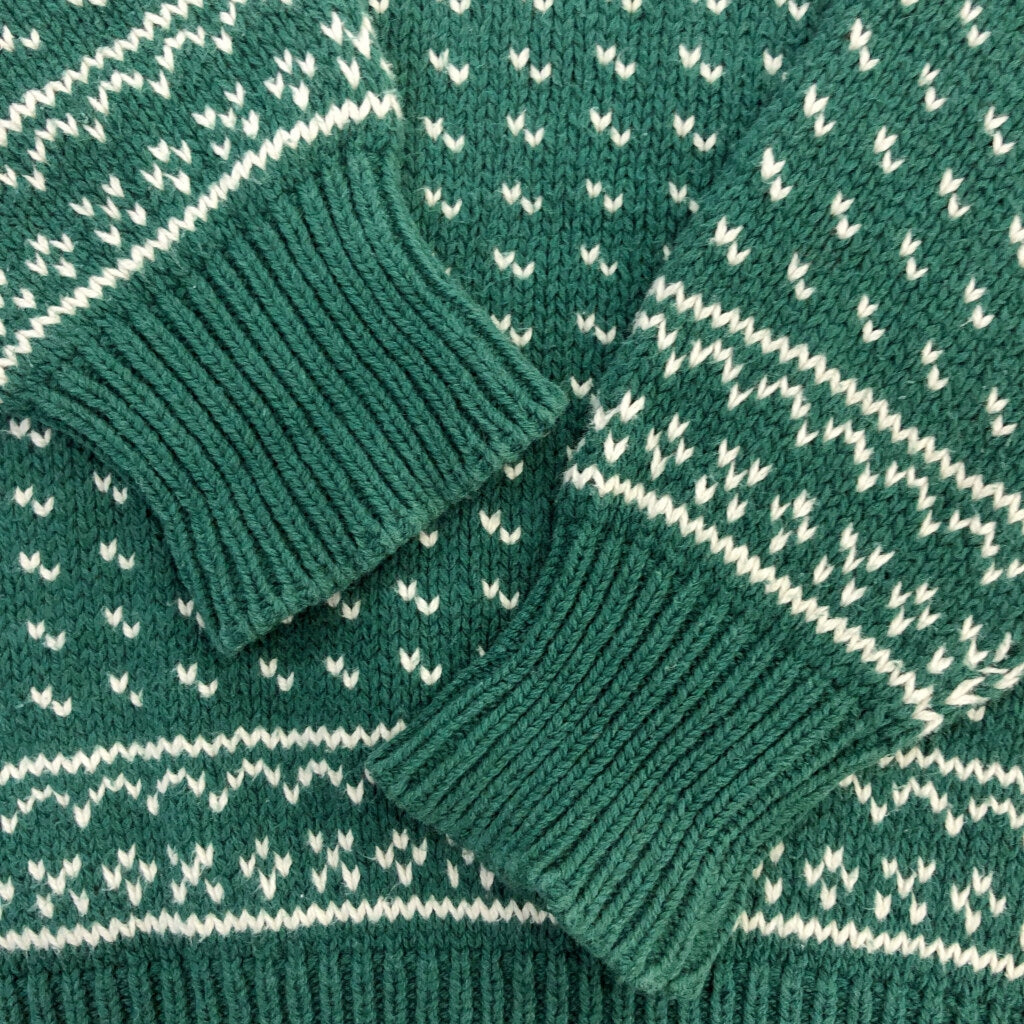 80s WOOLRICH Nordic Crewneck Sweater
