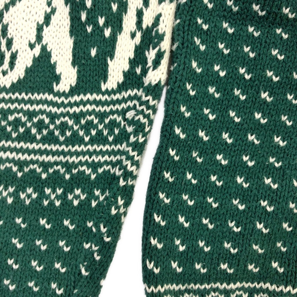 80s WOOLRICH Nordic Crewneck Sweater