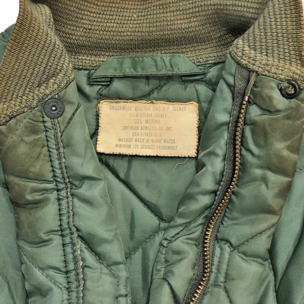 60s U.S.AIRFORCE CWU-9/P Quilting Liner Military Jacket