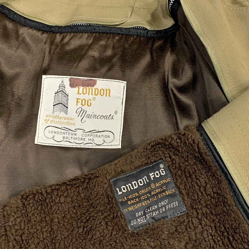 80s London Fog Soutien Collar Coat