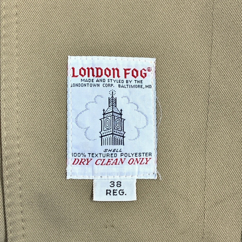 80s London Fog Soutien Collar Coat