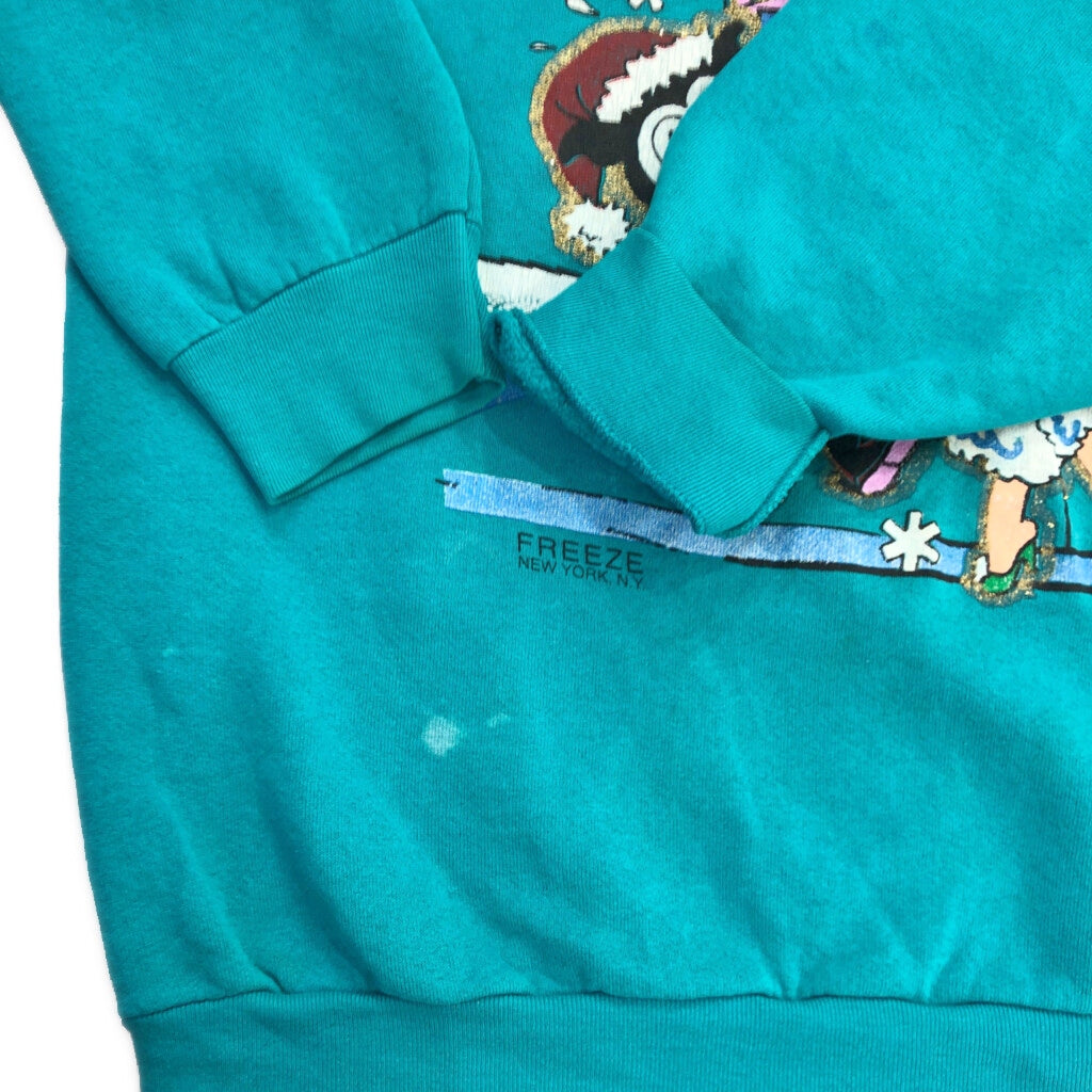 90s FREEZE Character Sweat