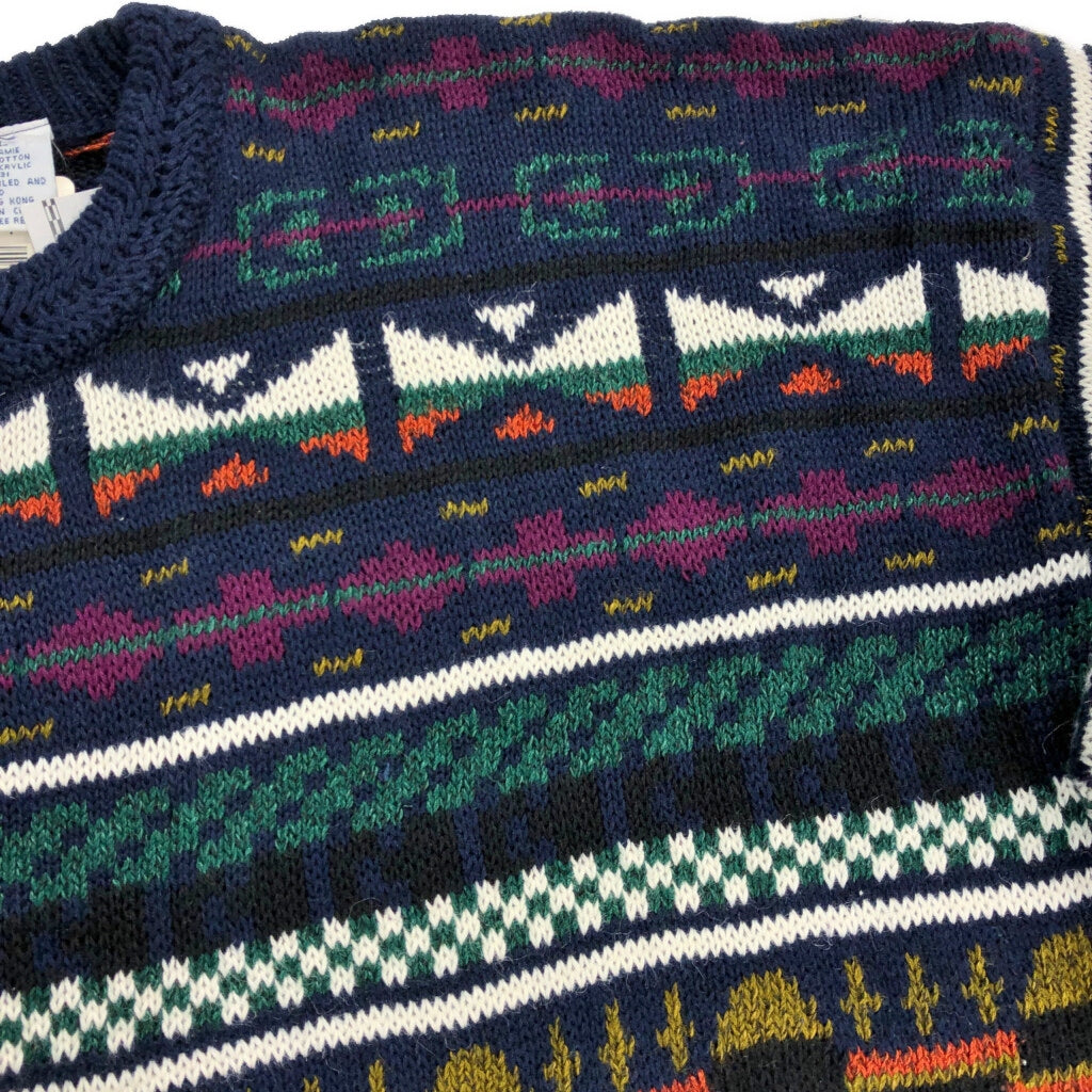 90s DUPLEX Crewneck Sweater