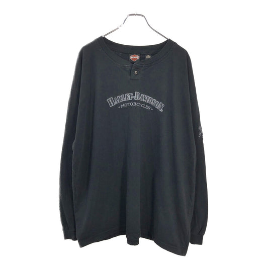 00s HARLEY DAVIDSON Motorcycle Long Sleeve T-Shirt