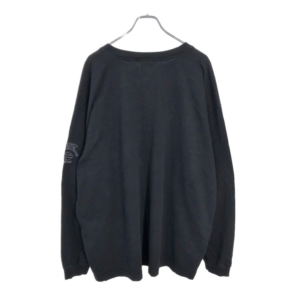 00s HARLEY DAVIDSON Motorcycle Long Sleeve T-Shirt