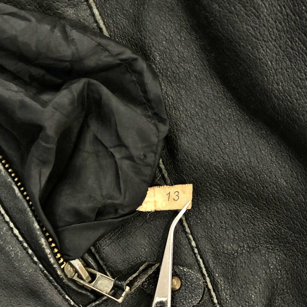 Von Dutch Single Riders Leather Jacket