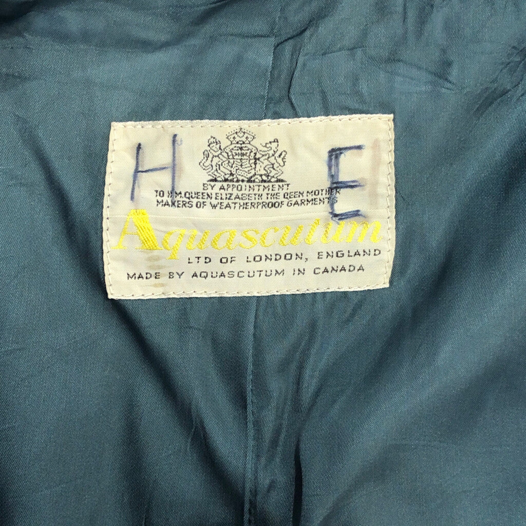 70s Aquascutum Soutien Collar Coat