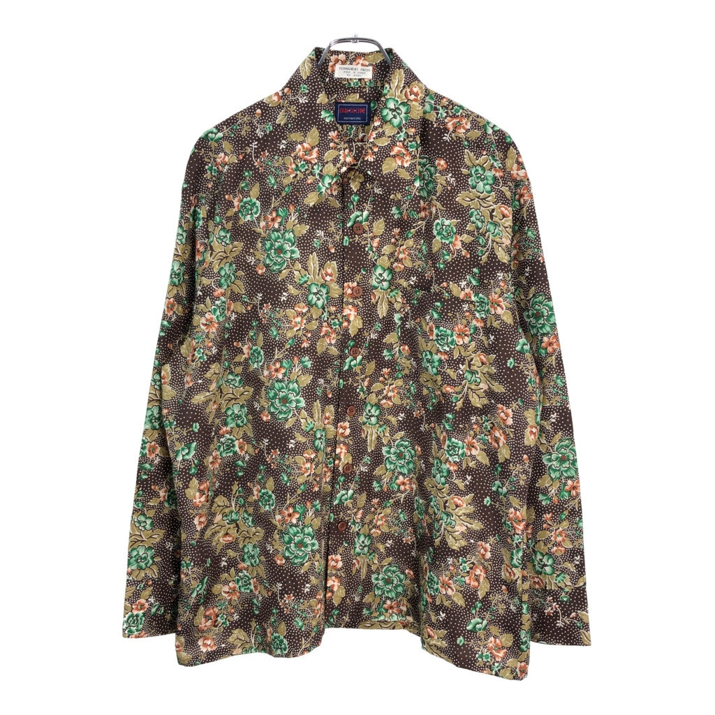 70s BRAN・DE・CHINE Patterned Shirt